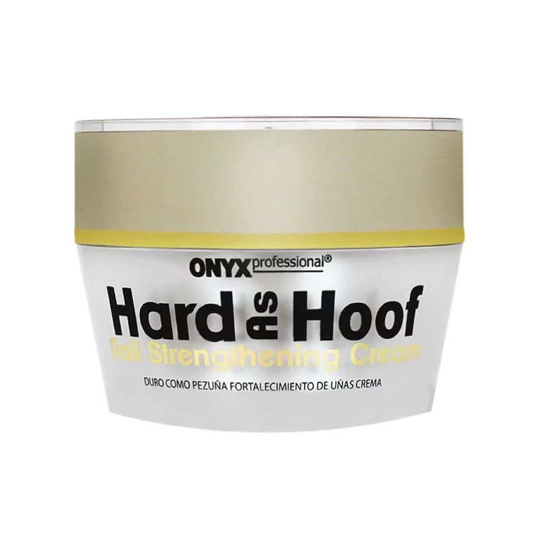 Onyx Professional Hard as Hoof Nail Strengthener Cream Jar, 1 oz | Walmart (US)