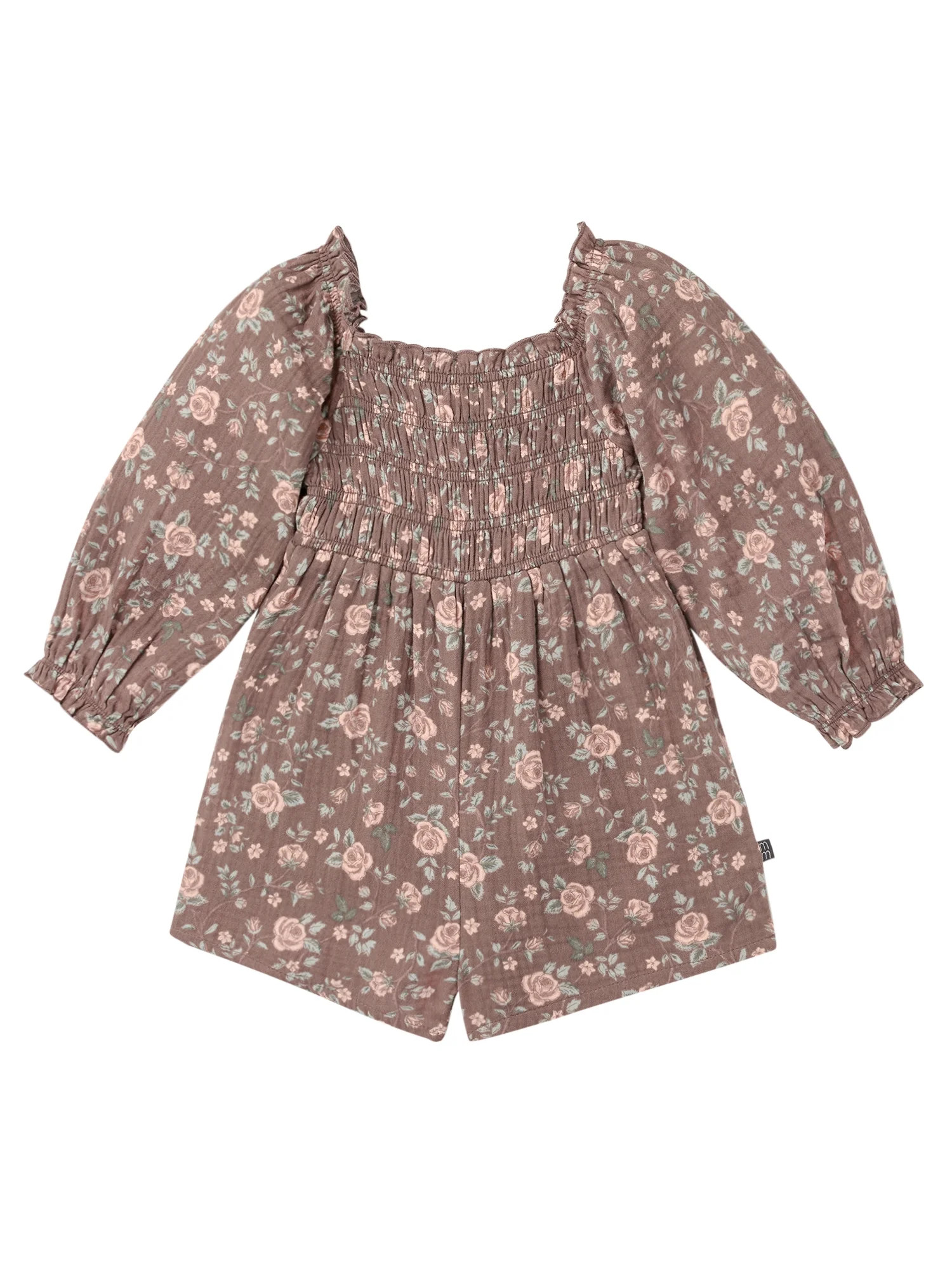 Modern Moments by Gerber Toddler Girl Smocked Romper, Sizes 12 Months - 5T | Walmart (US)
