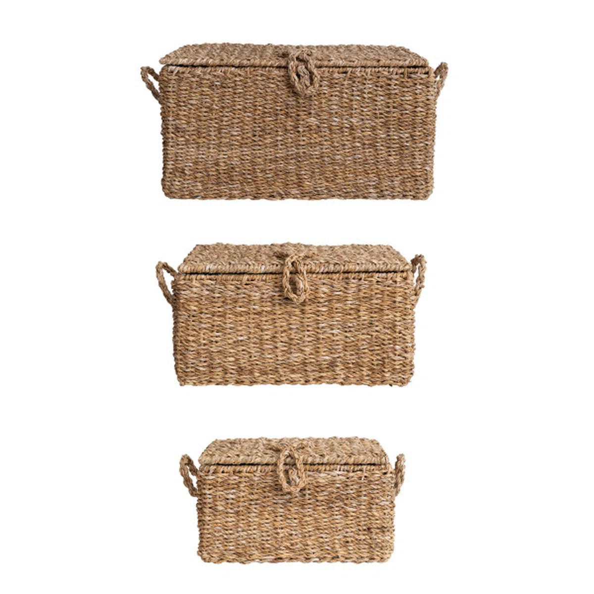 Bay Isle Home™ Lincolndale Handwoven Seagrass Storage Trunks & Reviews | Wayfair | Wayfair North America