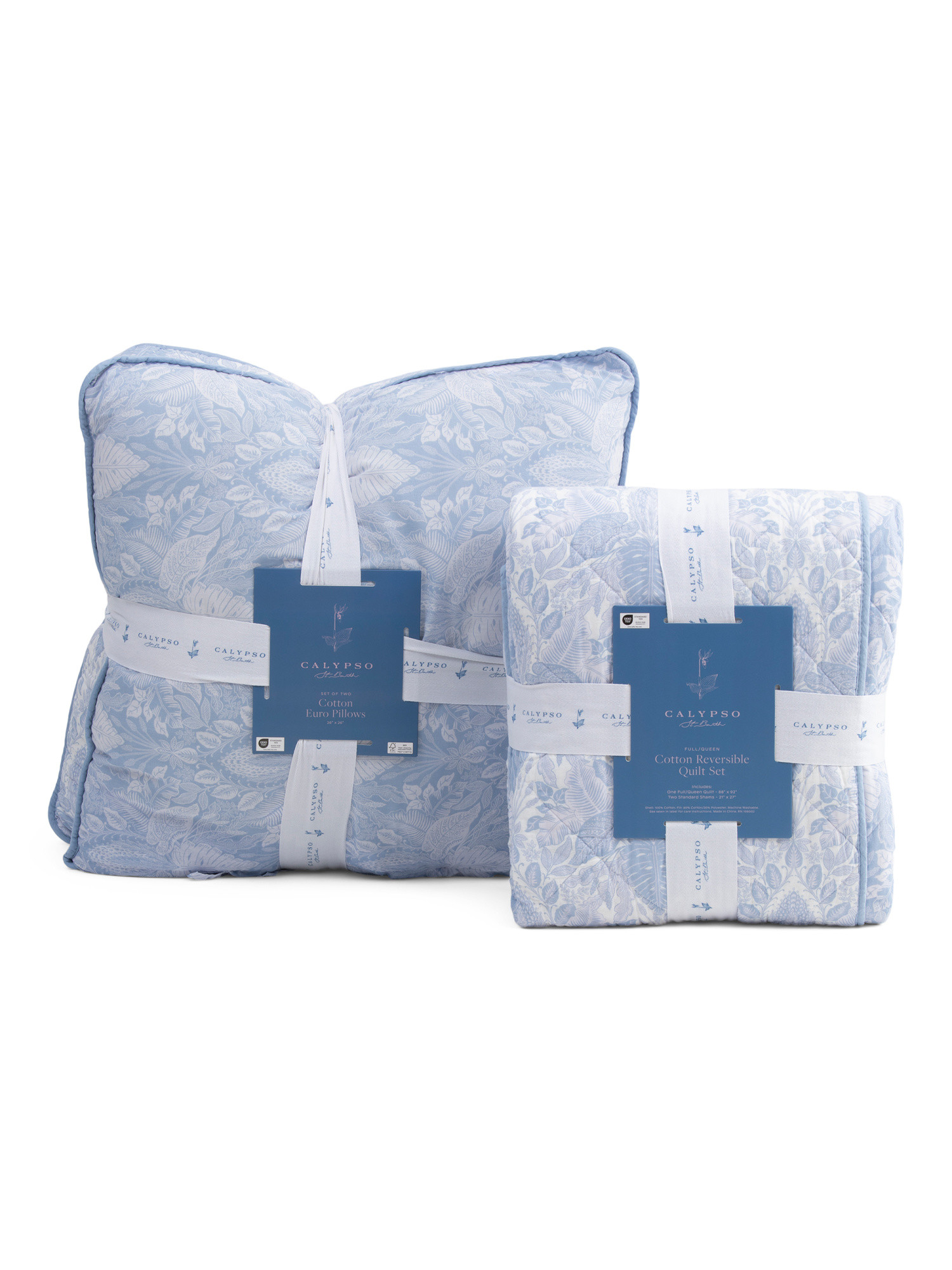 Cotton Leafy Floral Bedding Collection | TJ Maxx