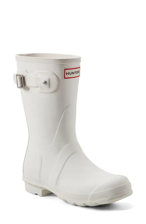 Hunter Original Short Waterproof Rain Boot in British Ice at Nordstrom, Size 8 | Nordstrom