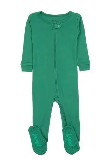 Solid Green Footed Pajamas | Nordstrom Rack