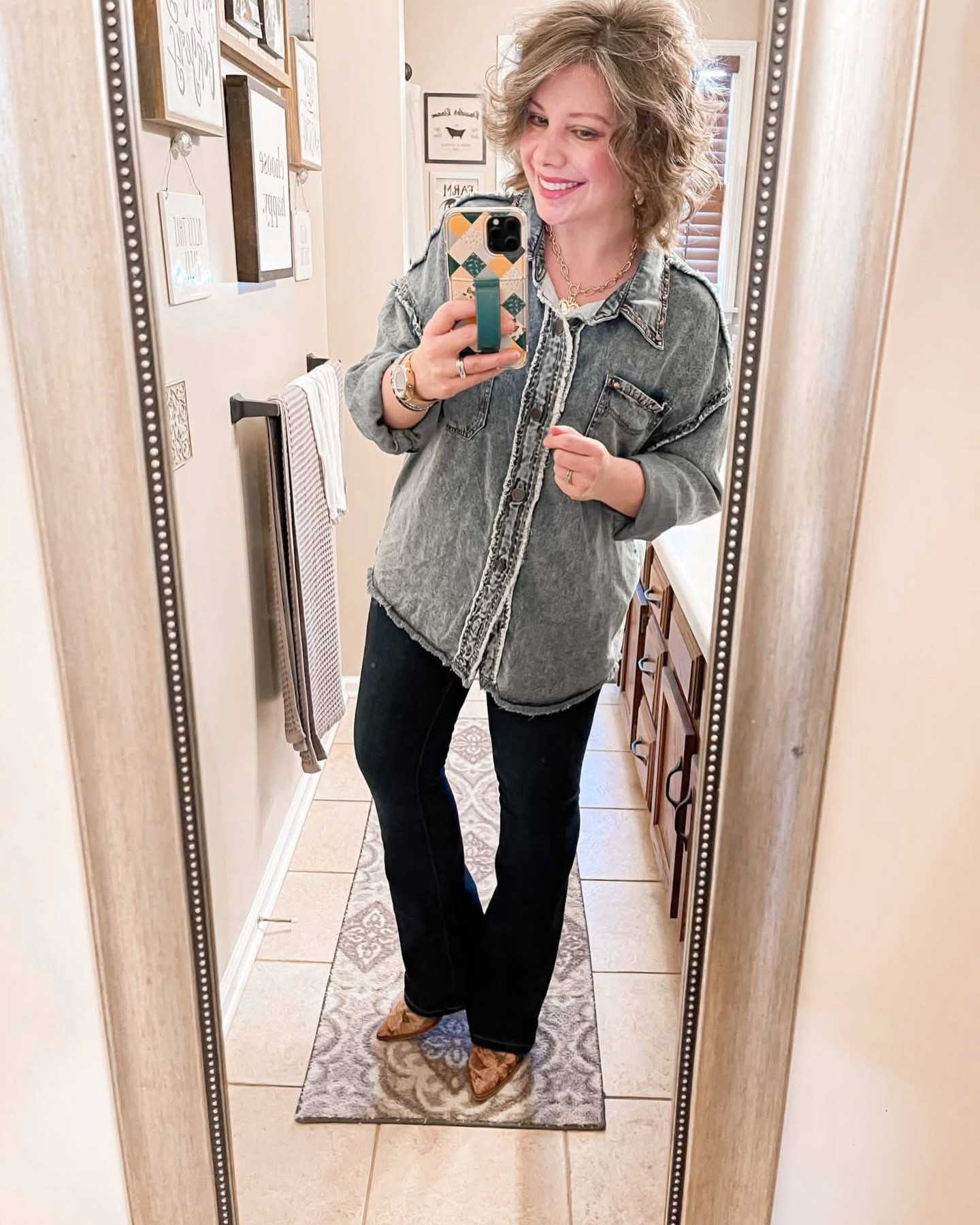 My favorite denim-on-denim look. 💙🩵

#LTKootd #LTKFestival #LTKPetite