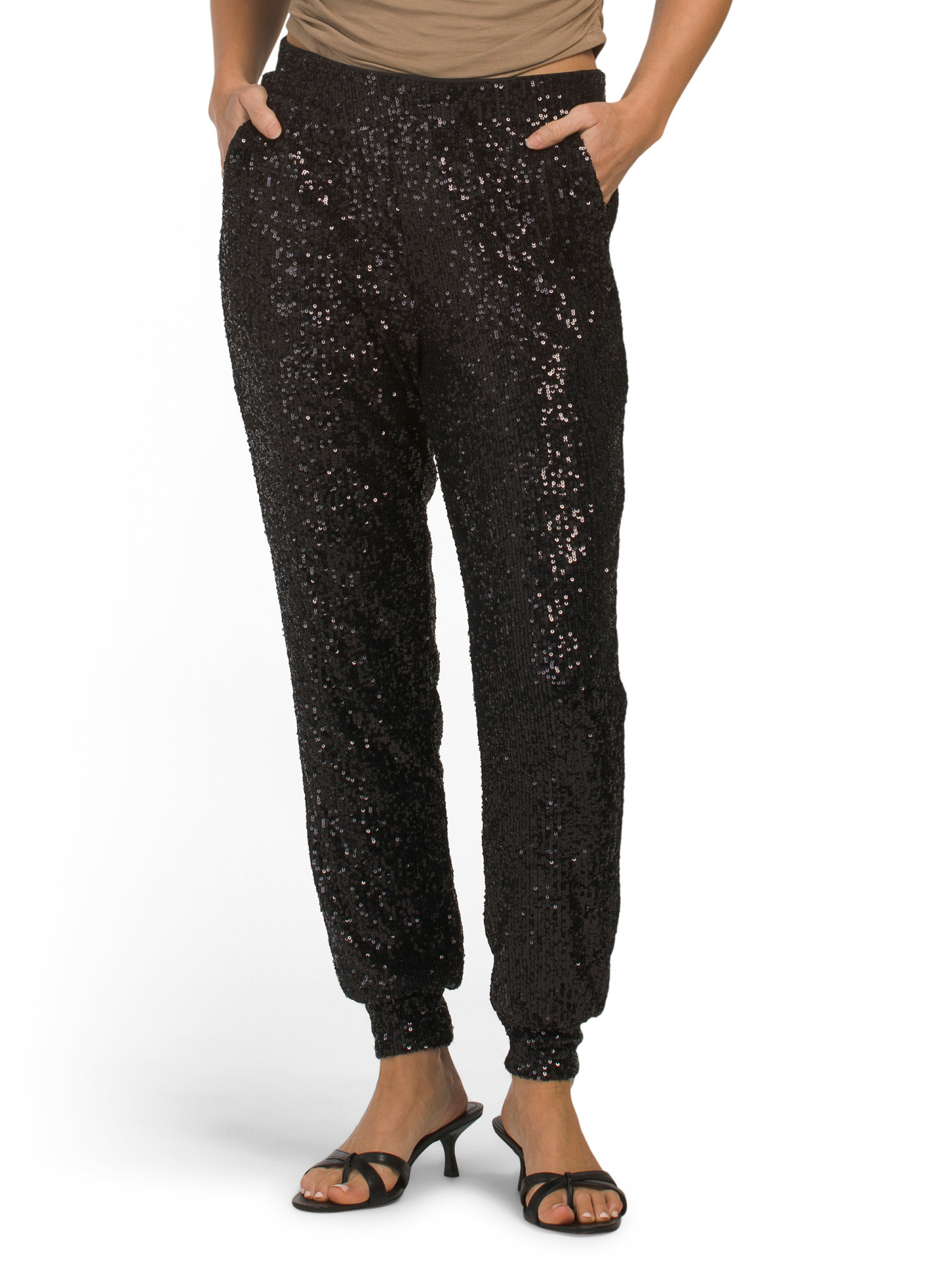 Sequin Embellished Joggers | Women | Marshalls | Marshalls