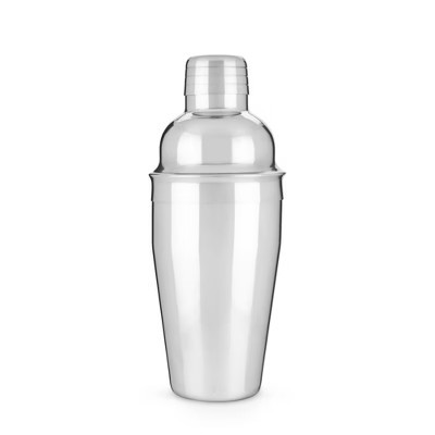 True Contour Cocktail Shaker, 12 oz Stainless Steel Cobbler Shaker With Cap And Strainer - Drink Shakers for Cocktails and Liquor, Silver | Target