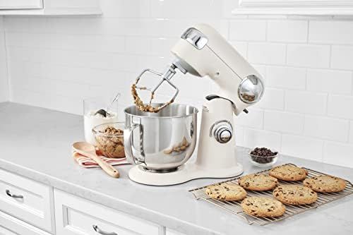 Cuisinart SM-50CRM Precision Master 5.5-Quart 12-Speed Stand Mixer with Mixing Bowl, Chef's Whisk... | Amazon (US)