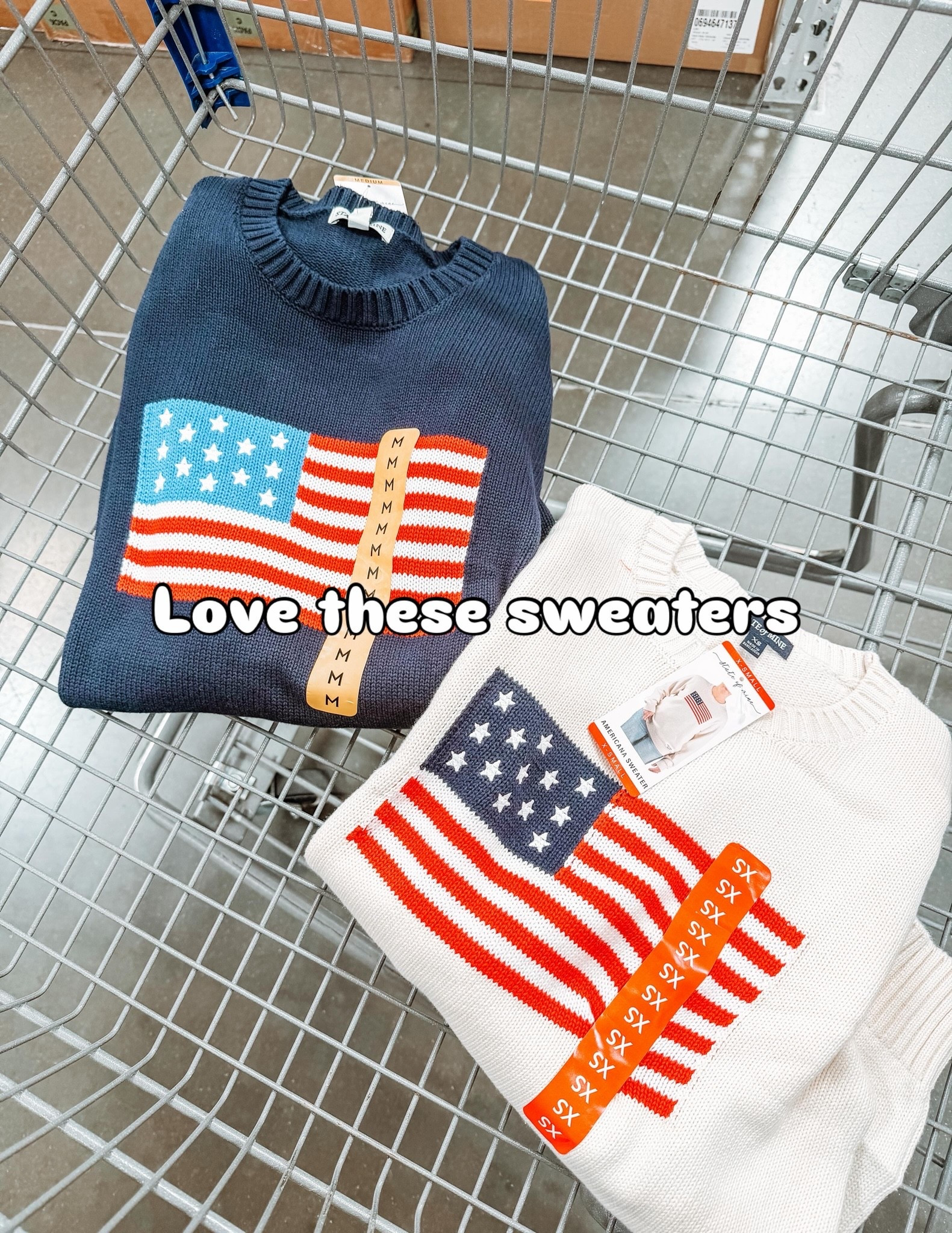 Love these sweaters! 💙❤️🤍

#LTKootd #LTKmomlife #LTKSeasonal