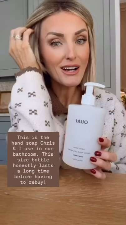 Highly recommend this hand soap from the brand Ouai! This is what we use in our bathroom, and this bottle lasts a long time!

Loverly Grey, home finds, hand soap, ouai 

 #LTKHome