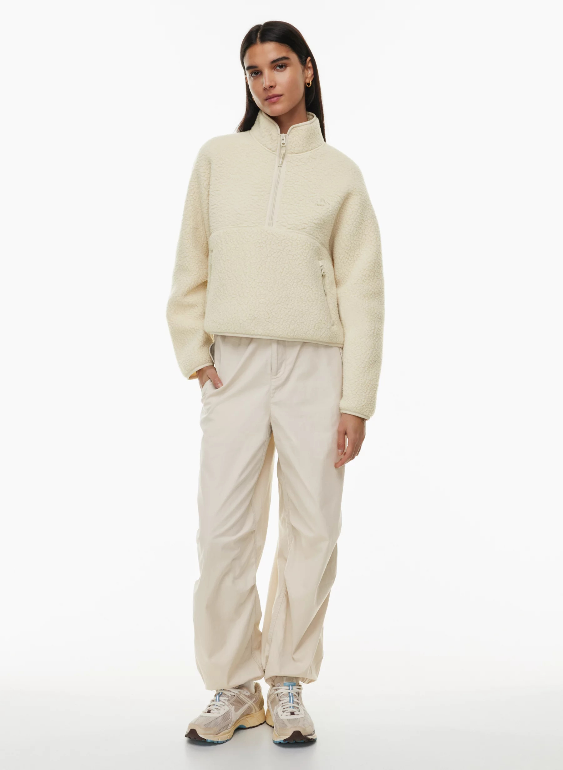 BIGFOOT POLAR ½ ZIP SWEATER | Aritzia