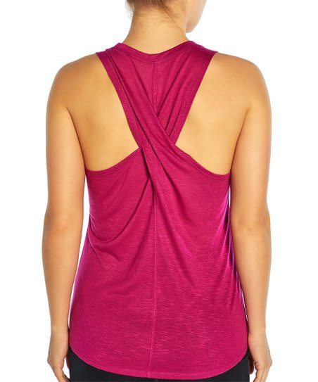 Balance Collection Festival Fuchsia Gracie Racerback Tank - Women | Zulily
