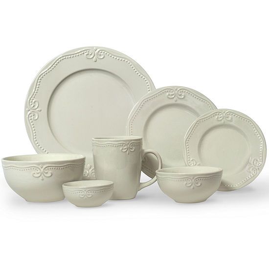 JCPenney Home™ Scroll 56-pc Dinnerware Set | JCPenney