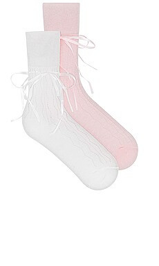 Prep Ribbon Sock Set
                    
                    Casa Clara | Revolve Clothing (Global)