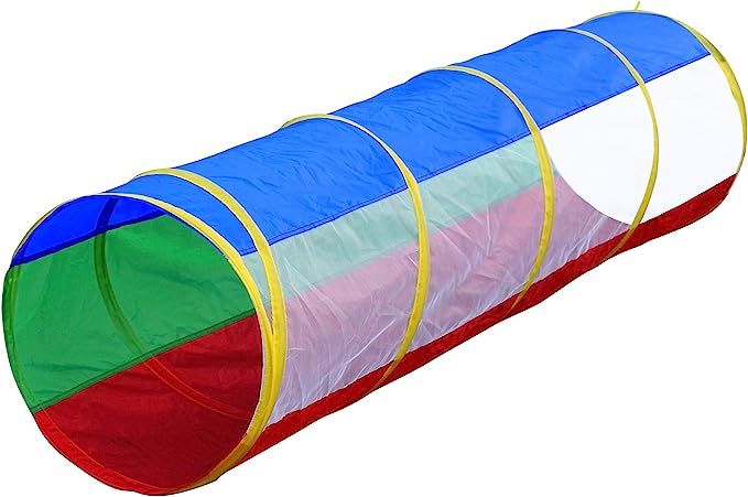 Hide N Side 6ft Crawl Through Play Tunnel Toy, Pop up Tunnel for Kids Toddlers Dogs Babies Infant... | Amazon (US)