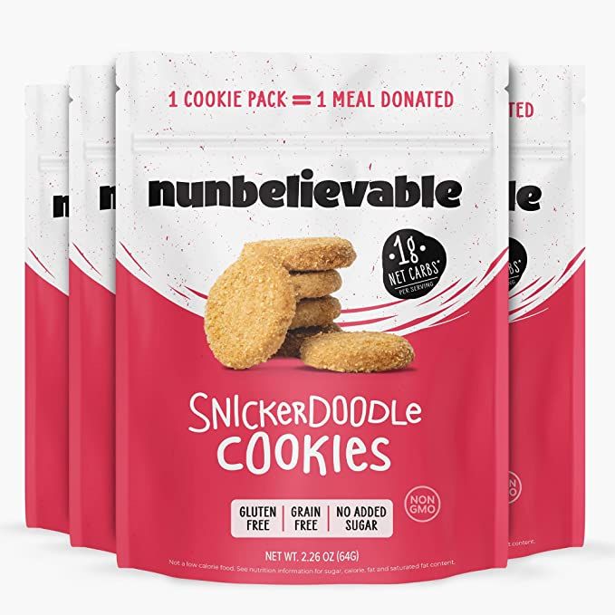 Nunbelievable Snickerdoodle Cookies & Baobab Keto Cookies | Delicious Sugar Free Diabetic Snacks ... | Amazon (US)