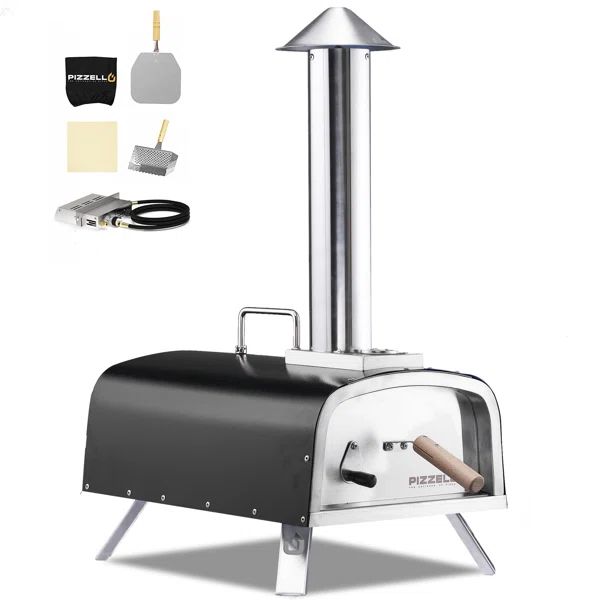 Stainless Steel Built-In Propane Pizza Oven | Wayfair North America