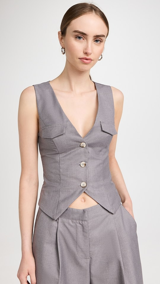 Cinco Fitted Vest | Shopbop