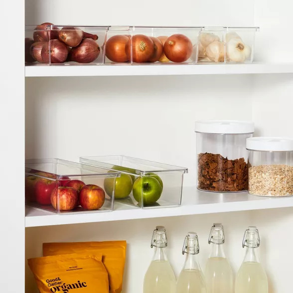 7"W X 10.5"D X 4"H Plastic Kitchen Organizer - Brightroom™ | Target