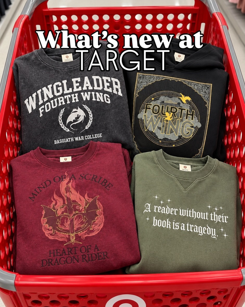 Calling all Fourth Wing fans 🐉📚✨ @Target  just dropped new cozy finds #target #targetfinds #fourthwing #bookgirl #booktok

#LTKgrwm #LTKootd #LTKselfcare