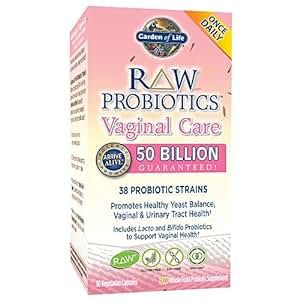 Garden of Life Whole Food Probiotic and Vaginal Health Supplement - Raw Probiotics Vaginal Care... | Amazon (US)