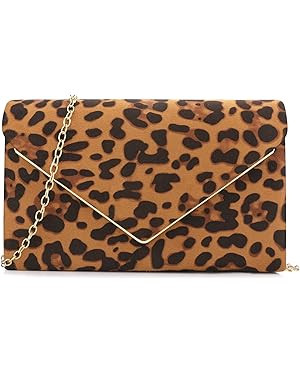 BBjinronjy Clutch Purse for Women Evening Bags Handbags for Wedding Party Cocktail Prom Faux Sued... | Amazon (US)