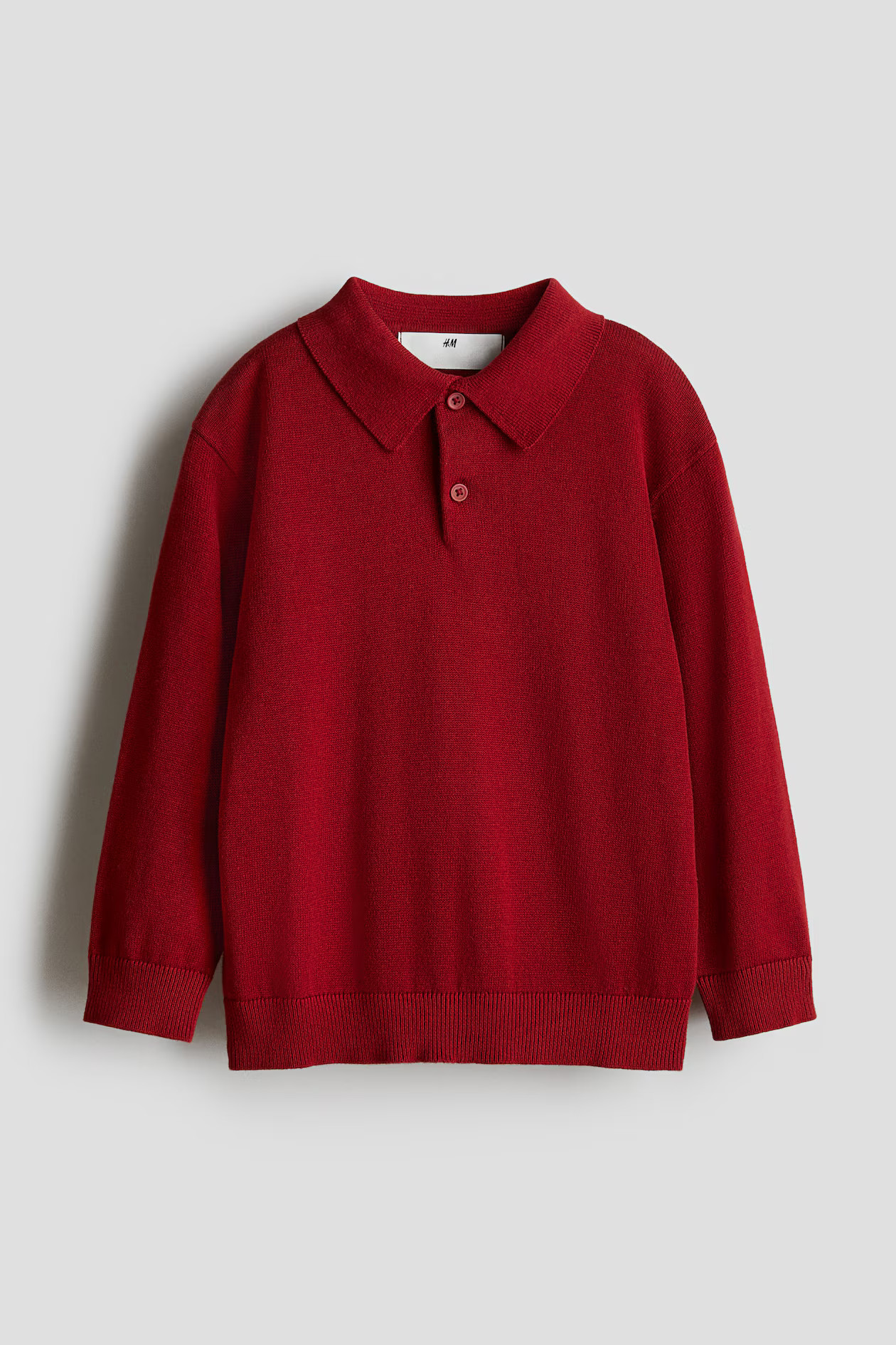 Fine-Knit Polo Shirt | H&M (US + CA)