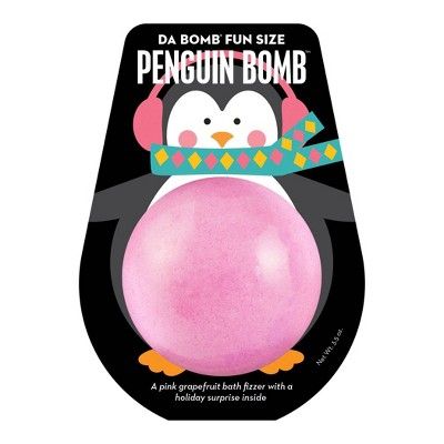 Da Bomb Bath Fizzers Penguin Fun Size Bath Bomb - 3.5oz | Target