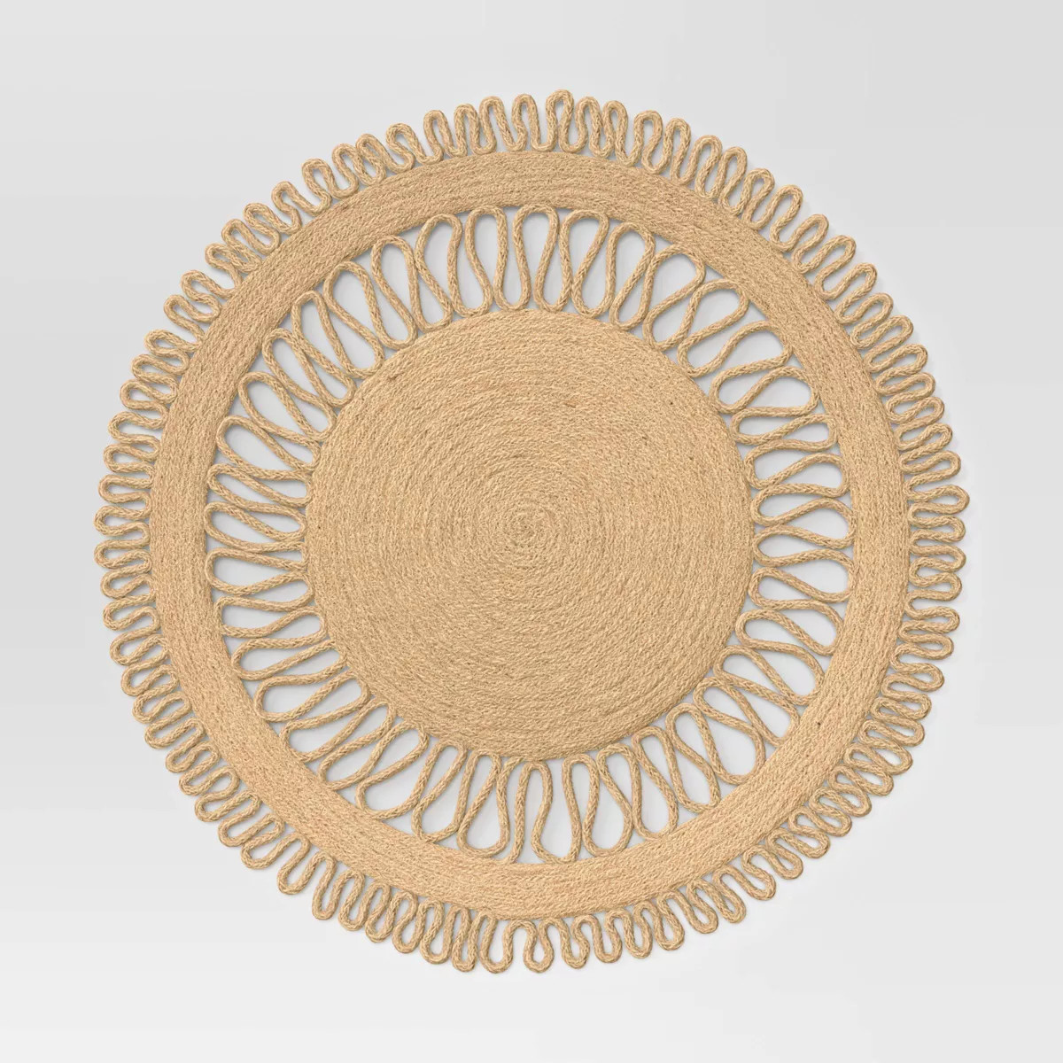 Jute Decorative Charger Brown - Threshold™ | Target