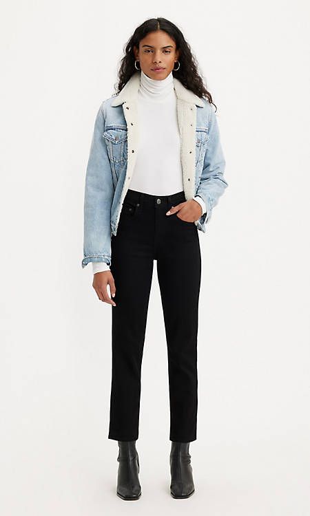 724 High Rise Straight Cropped Women's Jeans | LEVI'S (US)