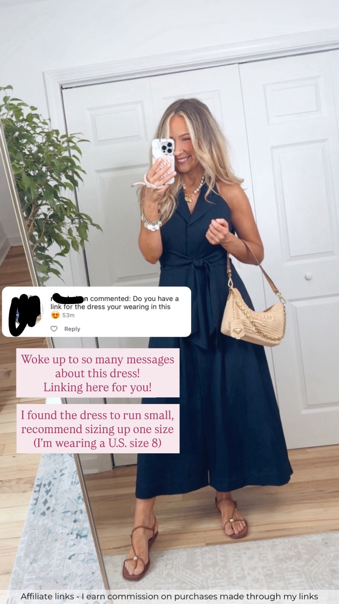 Affiliate links - I earn commission on purchases made through my links | classic spring dress 