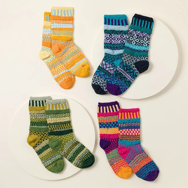 Mismatched Crew Socks | UncommonGoods