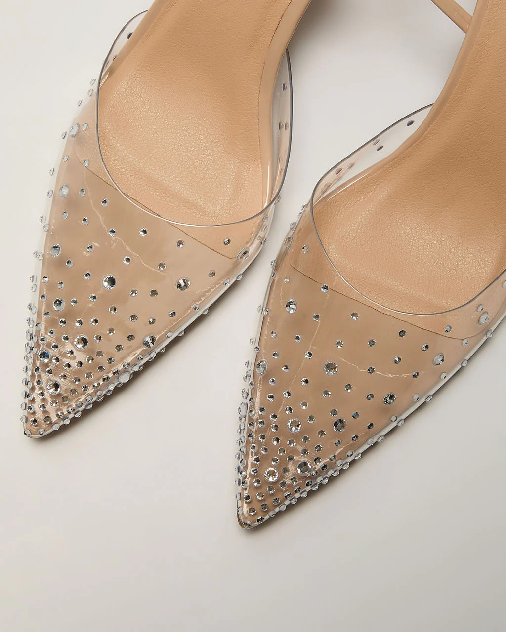 In the Spirit Clear Rhinestone Heels | VICI