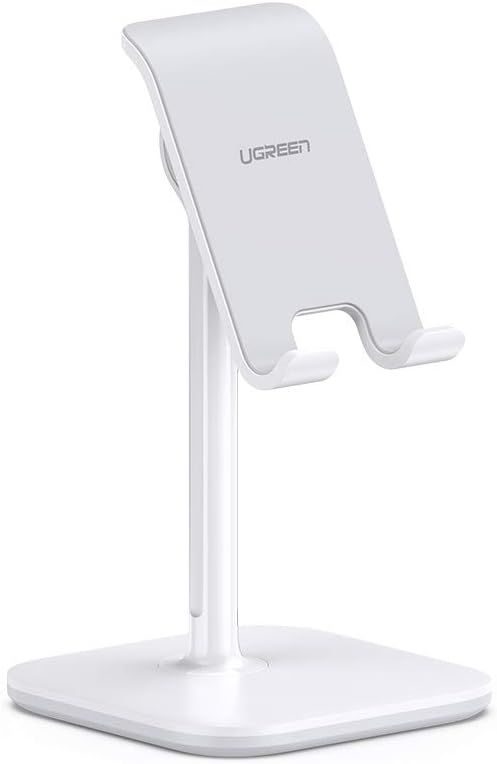 UGREEN Cell Phone Stand Desk Holder Adjustable Compatible with iPhone 11 Pro Max SE XS X XR 8 7 6... | Amazon (US)