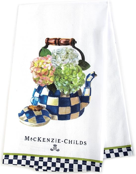 MACKENZIE-CHILDS Cotton Dish Towel, Cute Decorative Kitchen Dish Towel for Cleaning and Home Deco... | Amazon (US)