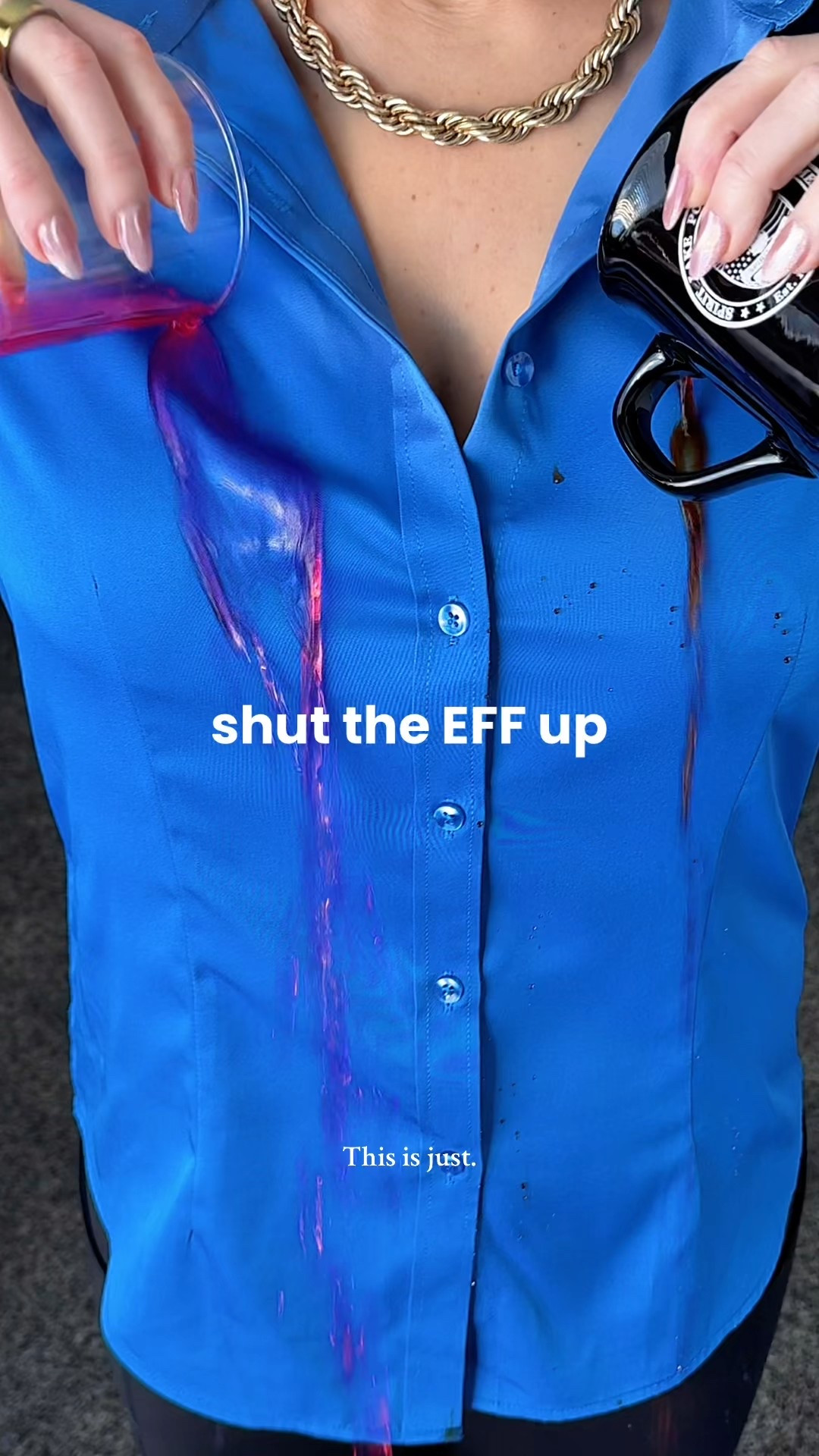 Assumed I’d be sacrificing this shirt for a this, but boy was I wrong!  Unbelievably stain resistant material with Teflon technology makes this stain resistant button down a remarkable find! #buttondown #blouse #workwear

#LTKWorkwear #LTKFindsUnder50 #LTKootd