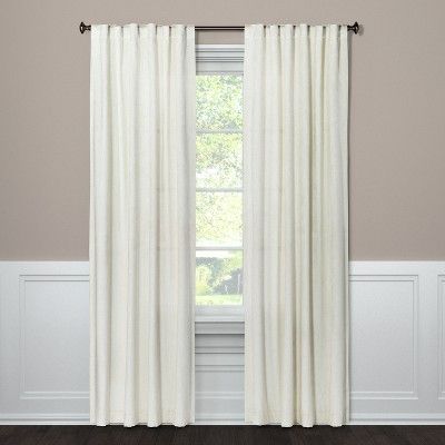 Curtain Panel Velvet Cream 108" - Project 62™ | Target