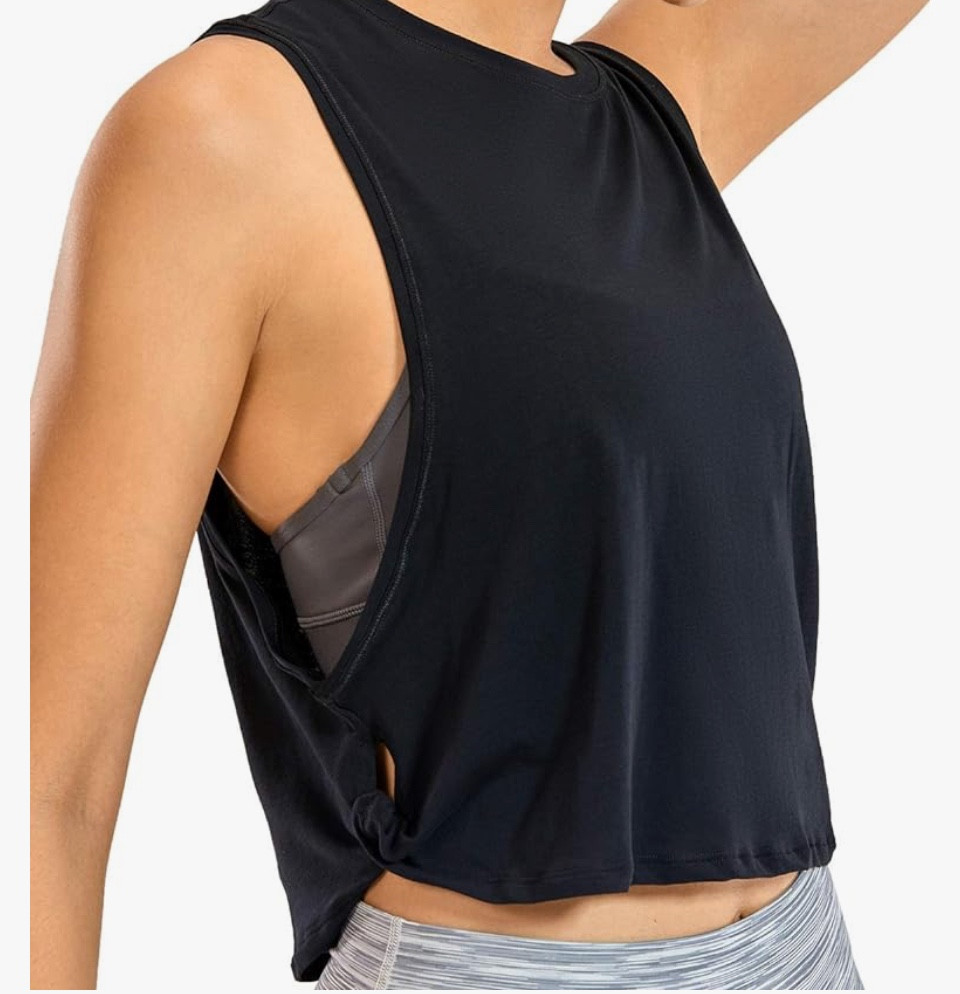 Cotton Cropped Tank Tops for Women 
**lulu dupe**
Wearing a size small for reference- I like a tad loose for gym 


#LTKfitness #LTKSpringSale