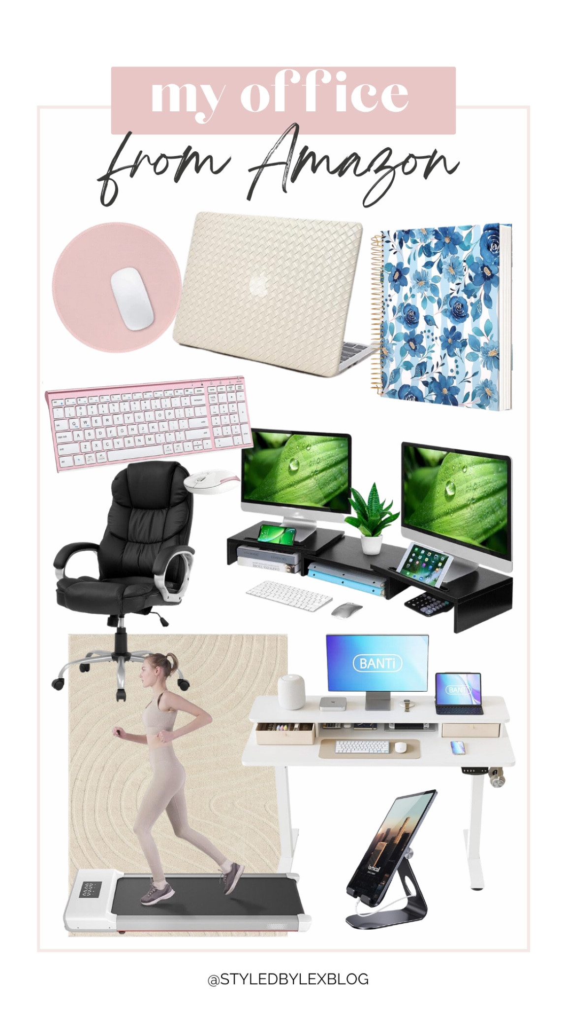 Everything I have in my office, all from Amazon! 😍

Work from home, wfh, home office, work from home office, office finds, pink office finds, neutral office finds  

#LTKfindsunder100 #LTKfindsunder50 #LTKhome