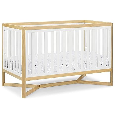 Delta Children Tribeca 4-in-1 Baby Convertible Crib, Bianca White/Natural | Amazon (US)