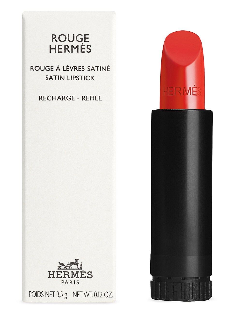 Rouge Hermes Satin Lipstick Refill | Saks Fifth Avenue