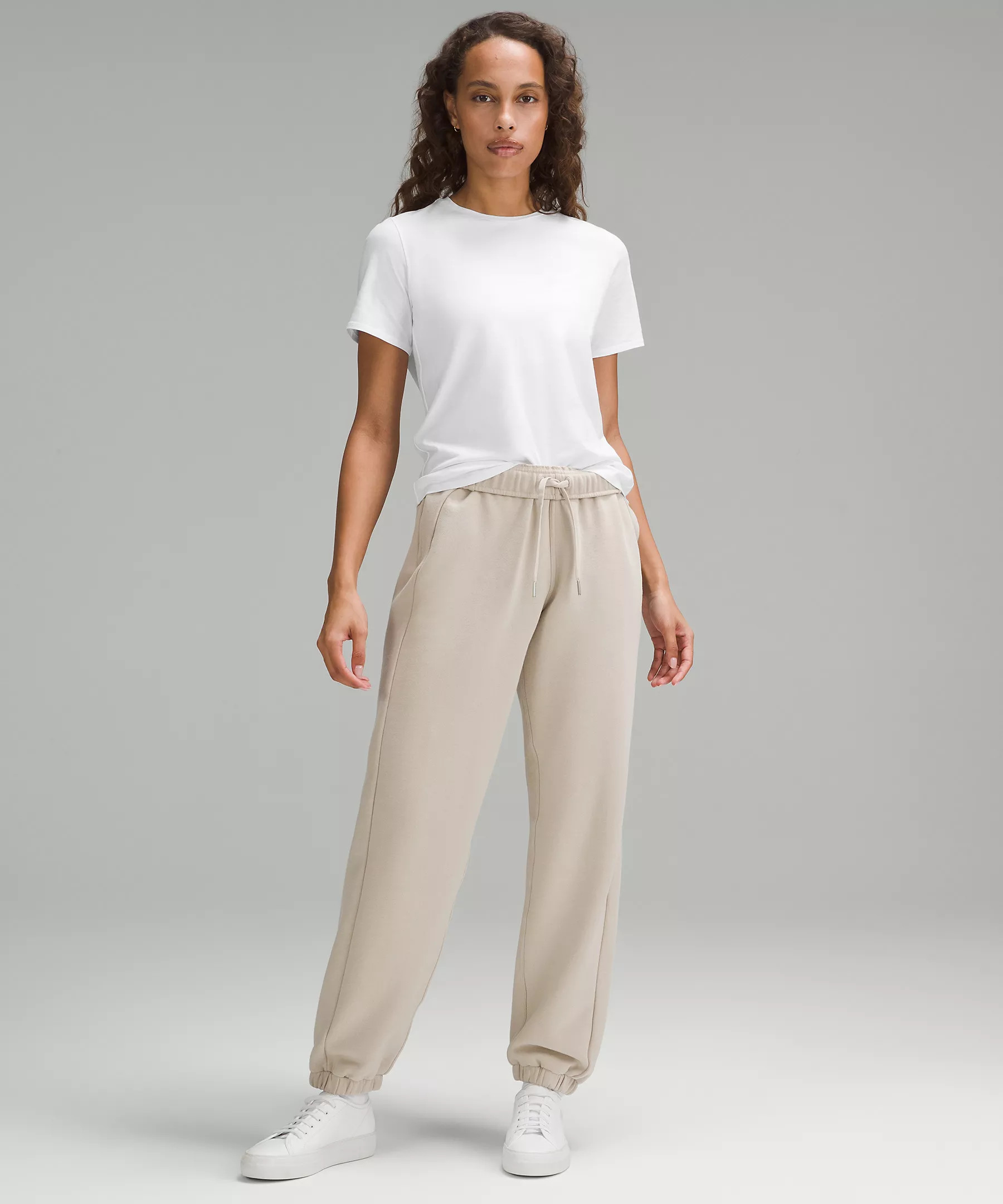 Organic Cotton Straight-Hem Crewneck T-Shirt | Lululemon (US)