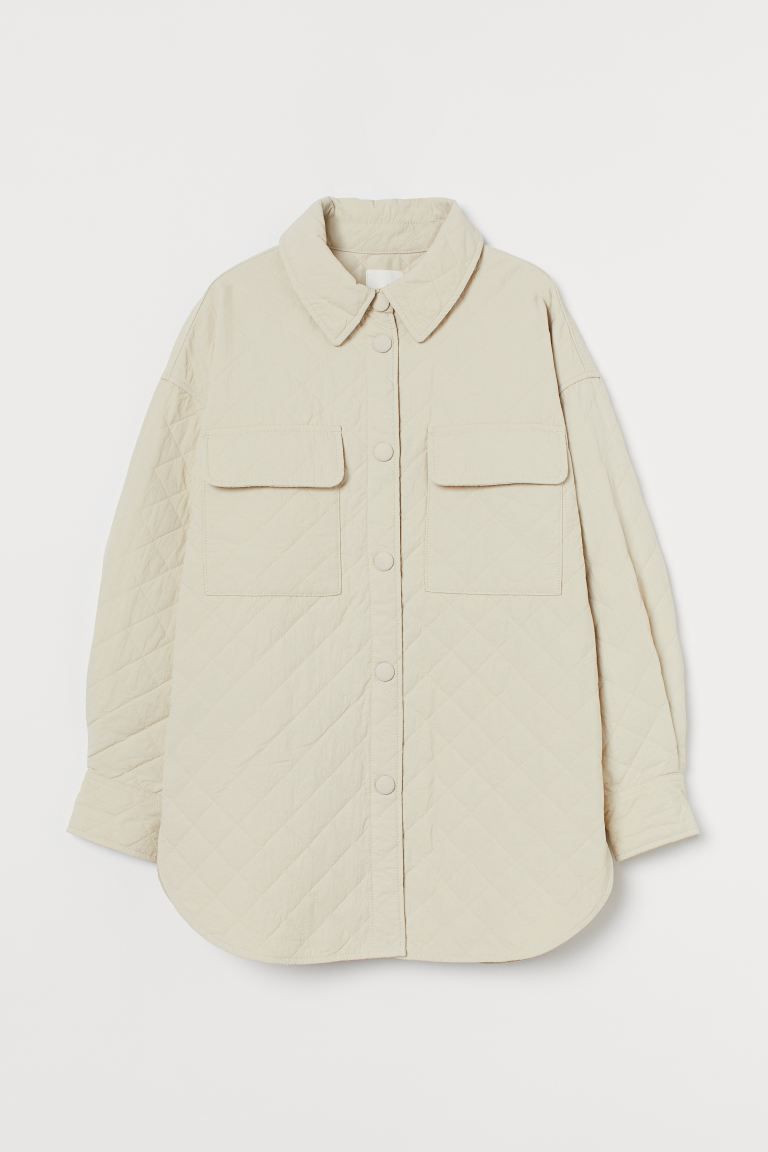 Quilted Shirt Jacket | H&M (US)