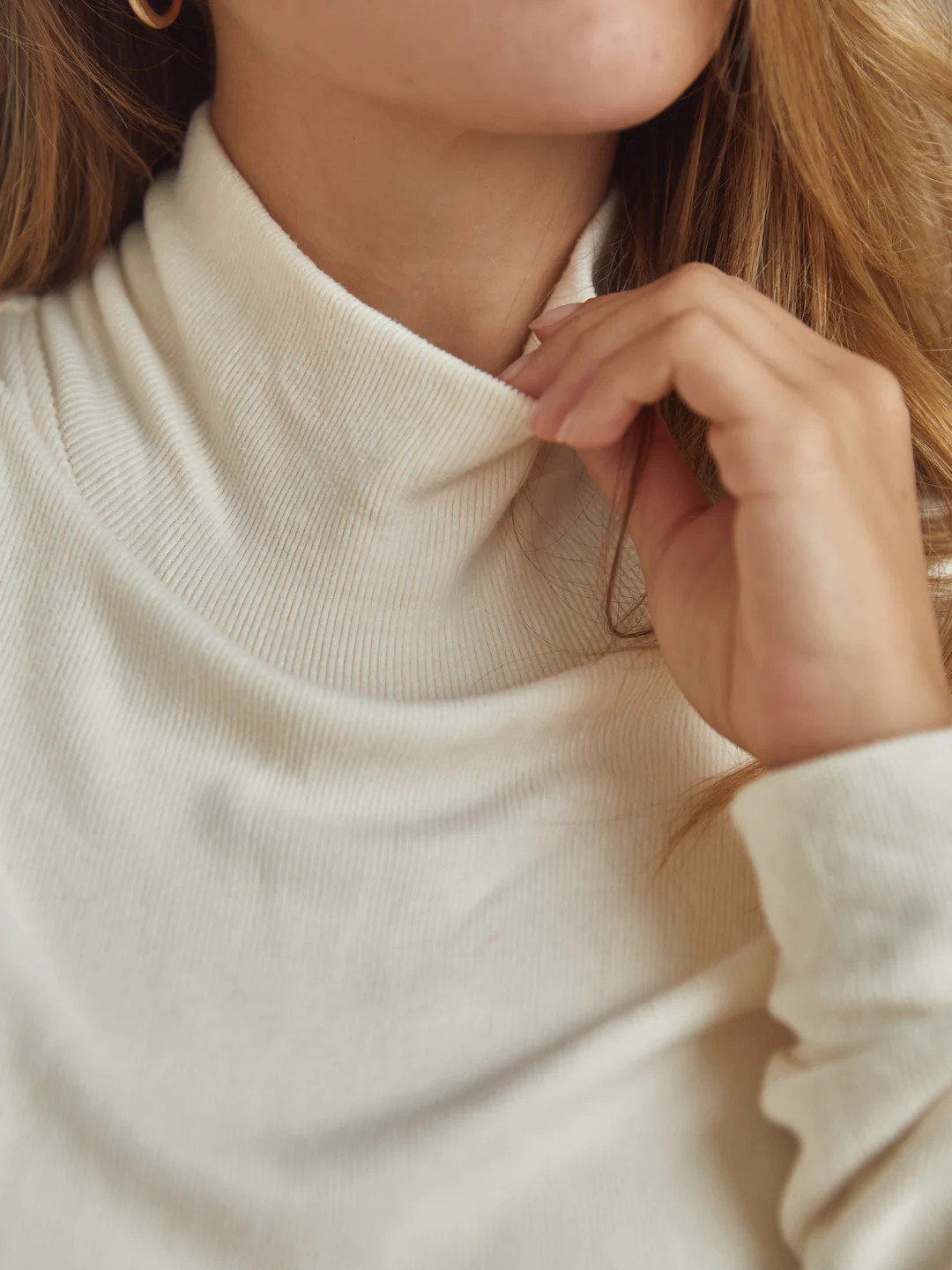 Turtleneck Oversized Sweater Brami (Full Length) | Klassy