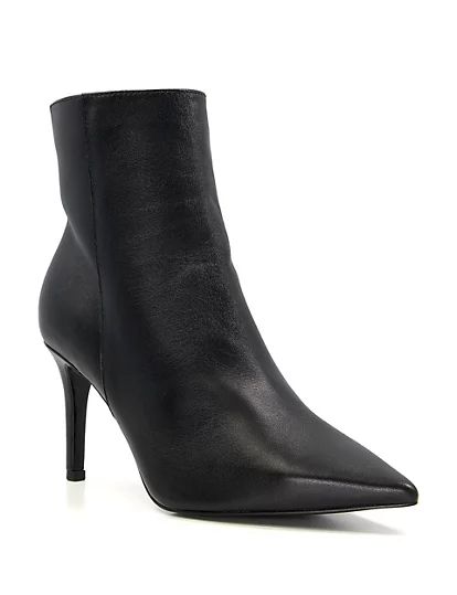 Leather Stiletto Heel Pointed Ankle Boots | Dune London | M&S | Marks & Spencer (UK)