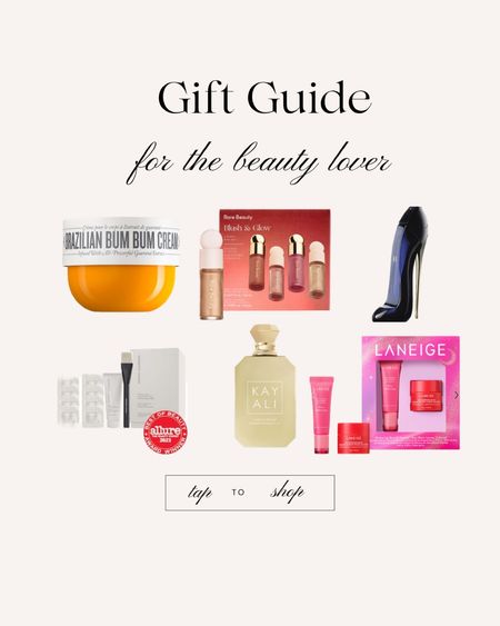 Beauty lover gift guide. 

#LTKGiftGuide #LTKHoliday #LTKbeauty