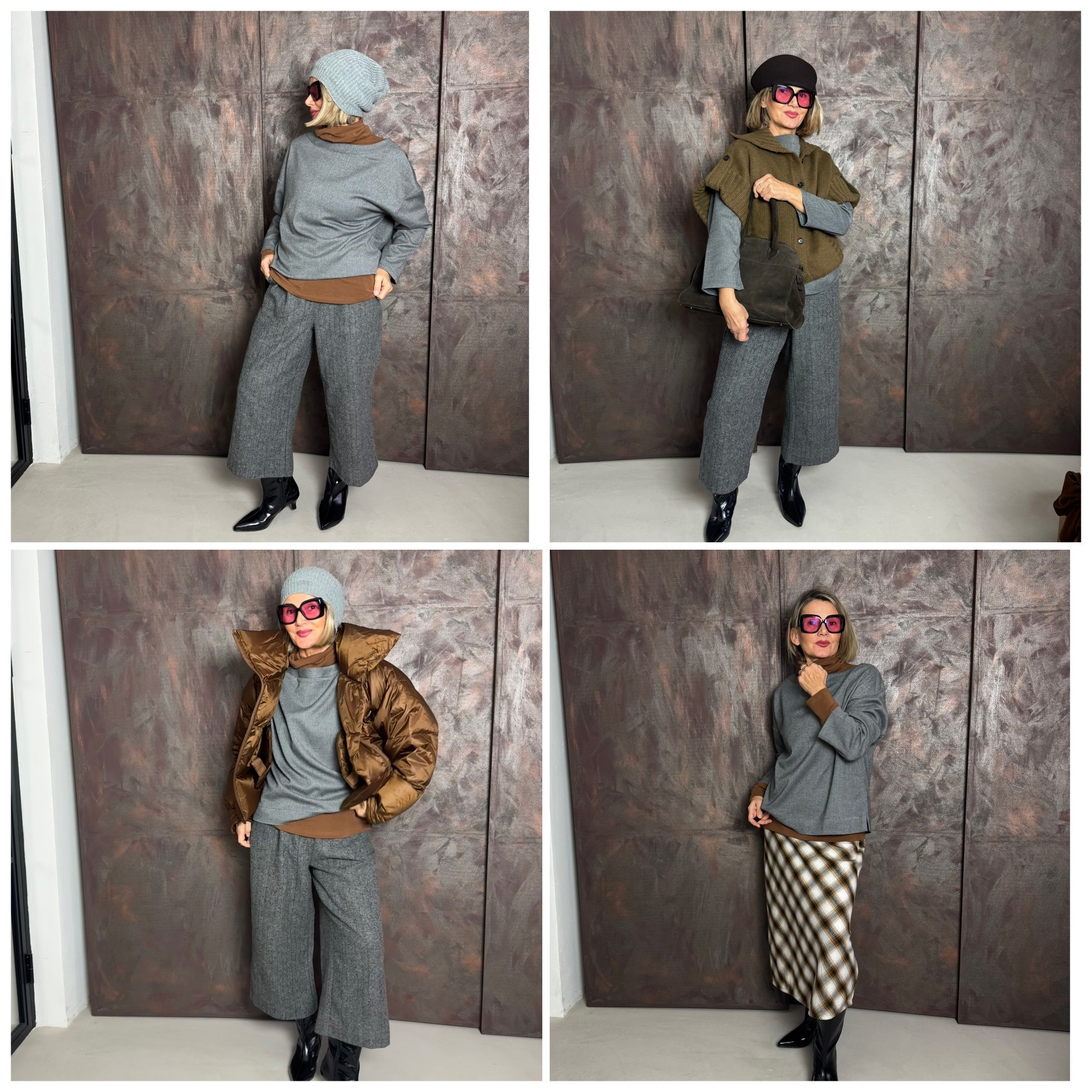 Grau 🩶mit Brauntönen 🤎 einfach WUNDERSCHÖN 🤩 und perfekt auch für den Winter 

Styleinspo Stilblockstyle

#LTKwinter #LTKautumn #LTKstyletip