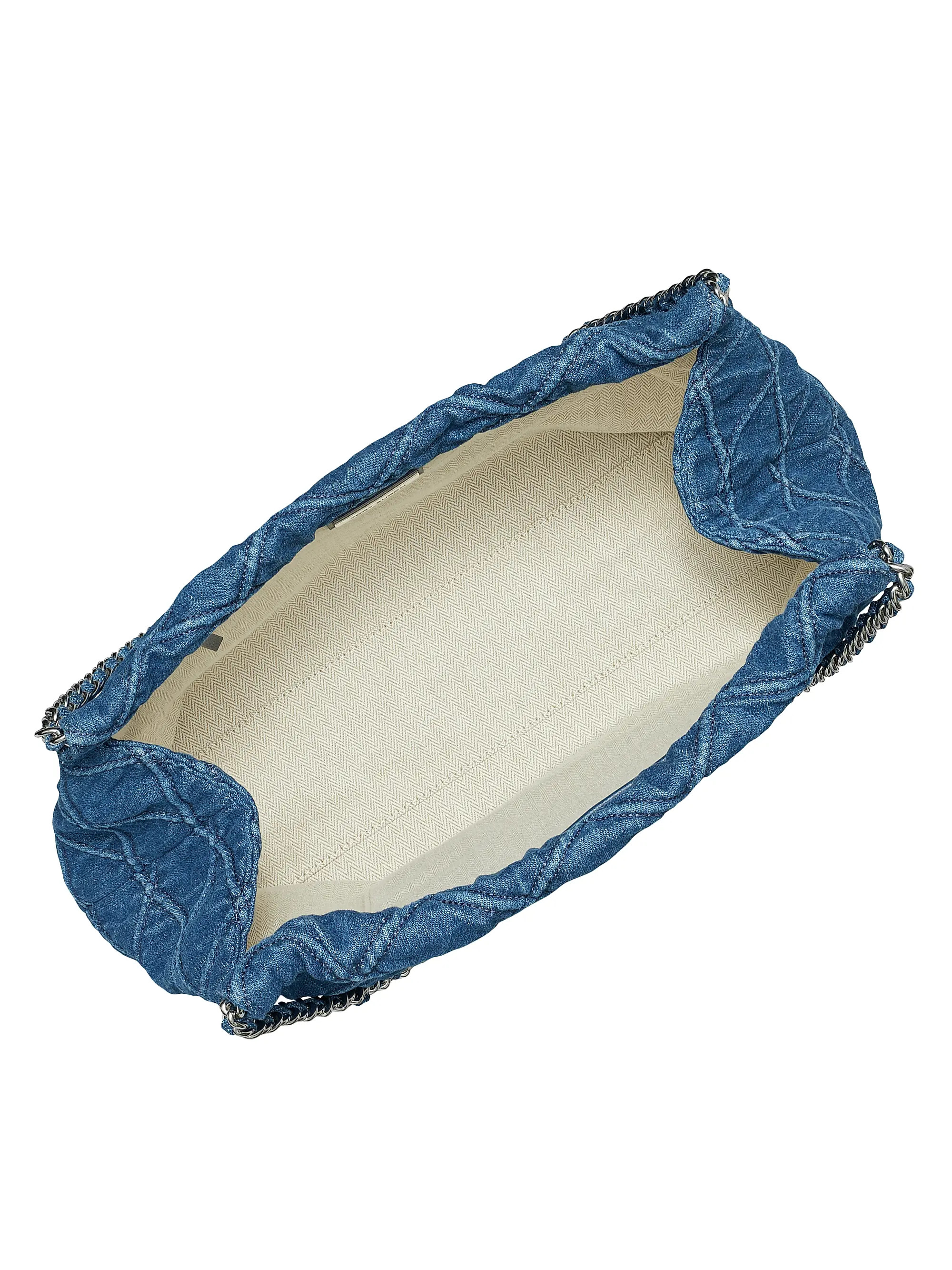 Fleming Quilted Denim Drawstring Shoulder Bag | Saks Fifth Avenue