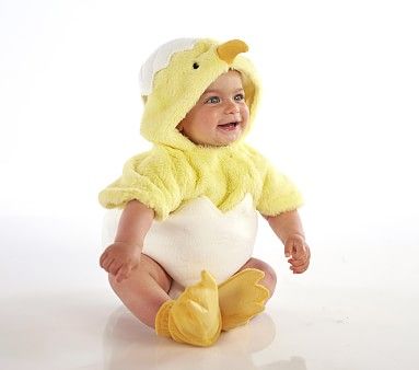 Baby Egg Chick Halloween Costume | Pottery Barn Kids | Pottery Barn Kids