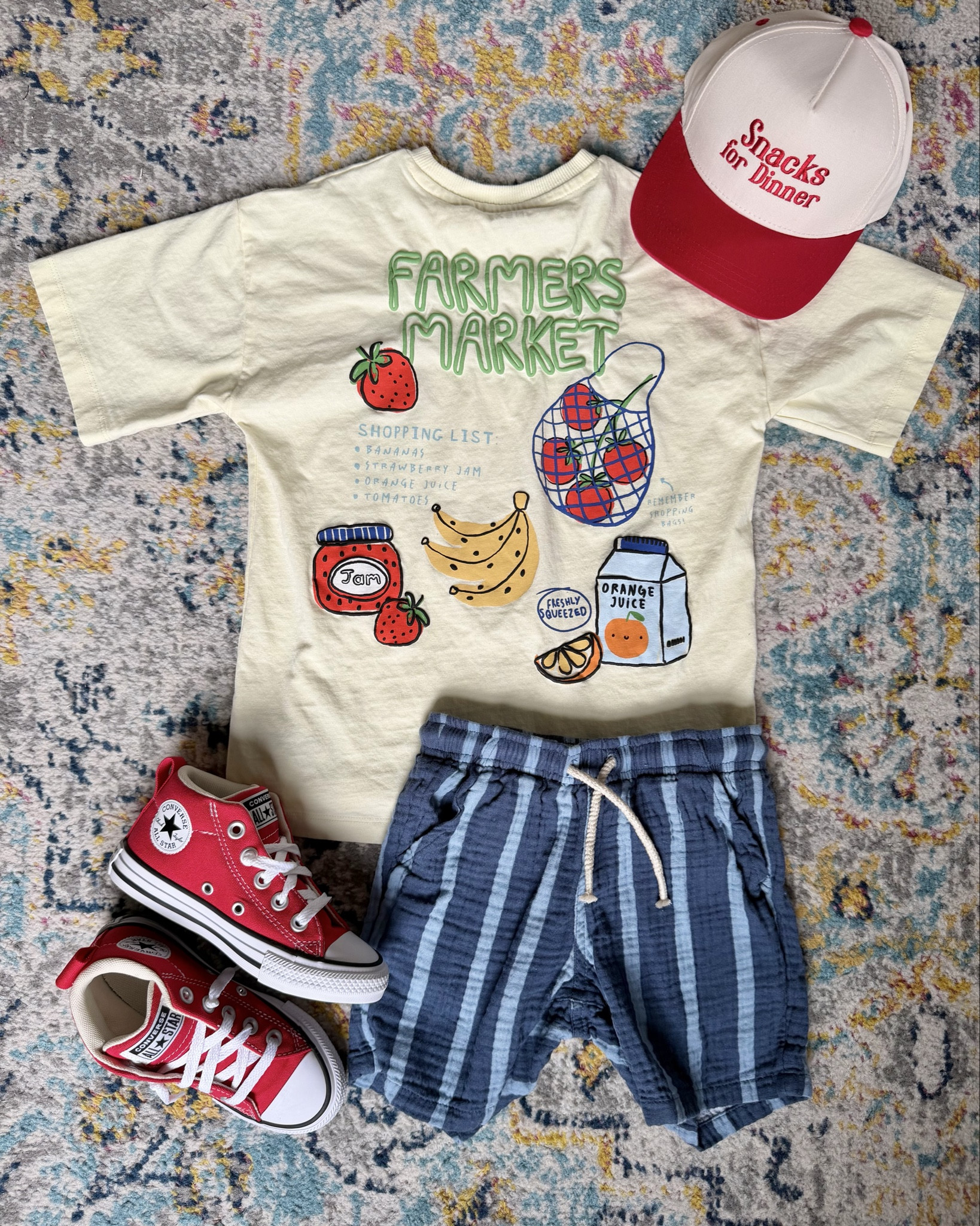 Recreating an outfit from this post I made a few weeks ago! I loved this shirt when I first saw it & couldn’t wait to style it! 
I picked different shorts & shoes, everything is linked below for you!


#toddlerboyclothes #toddlerboyoutfits  #toddlerboystyle #toddlerboyfashion #springoutfits #spring2026 #summeroutfits 

#LTKootd #LTKSeasonal