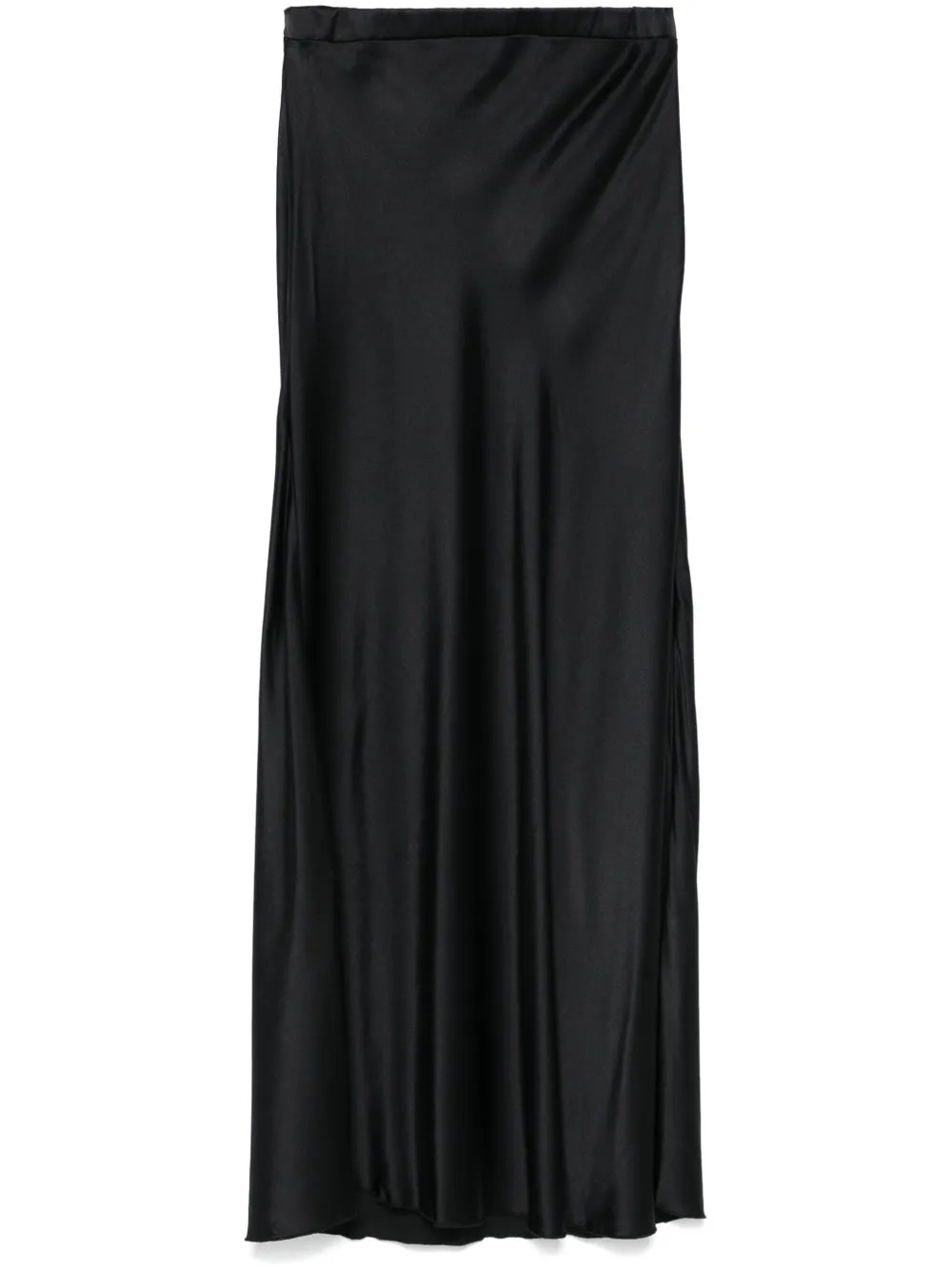 Avant Toi | Satin Skirt | Black | FARFETCH PT | Farfetch Global