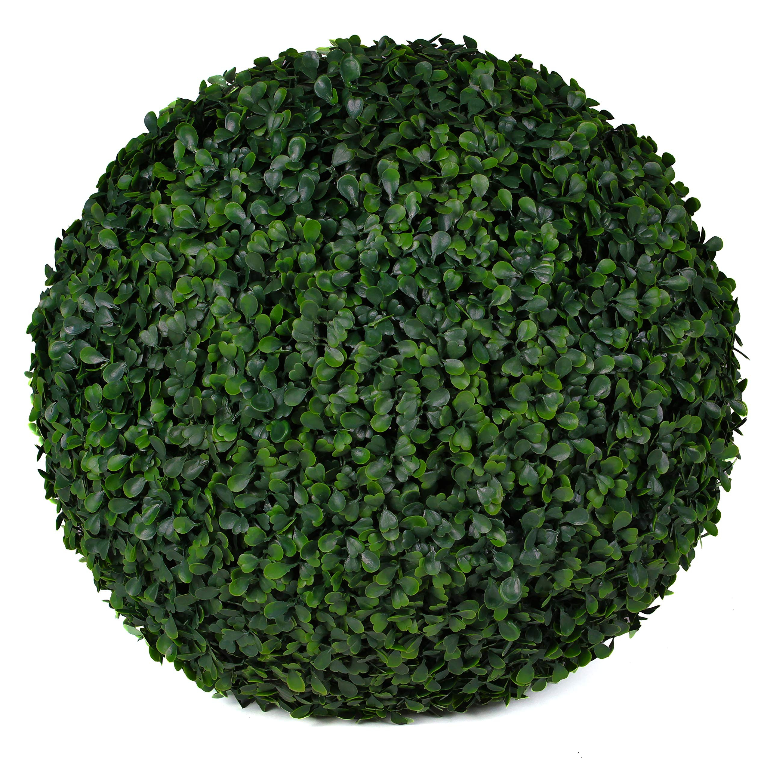3rd Street Inn Large Boxwood Topiary Ball - Artificial Plant Set - Indoor/Outdoor Wedding Party D... | Amazon (US)
